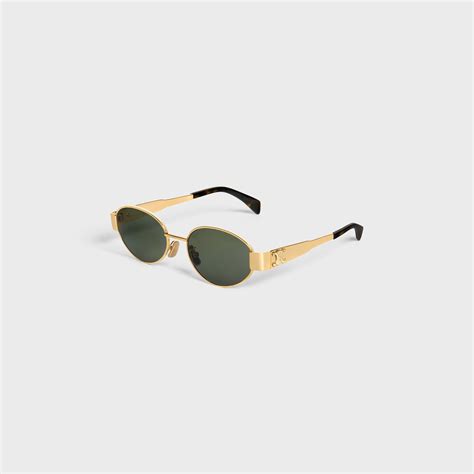 celine gold round sunglasses|Celine transparent sunglasses.